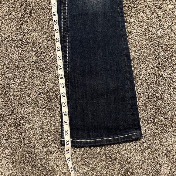 NEW LISTING: Miss Me Jeans, Women size 26, Mid rise boot cut, dark blue - Picture 6 of 16